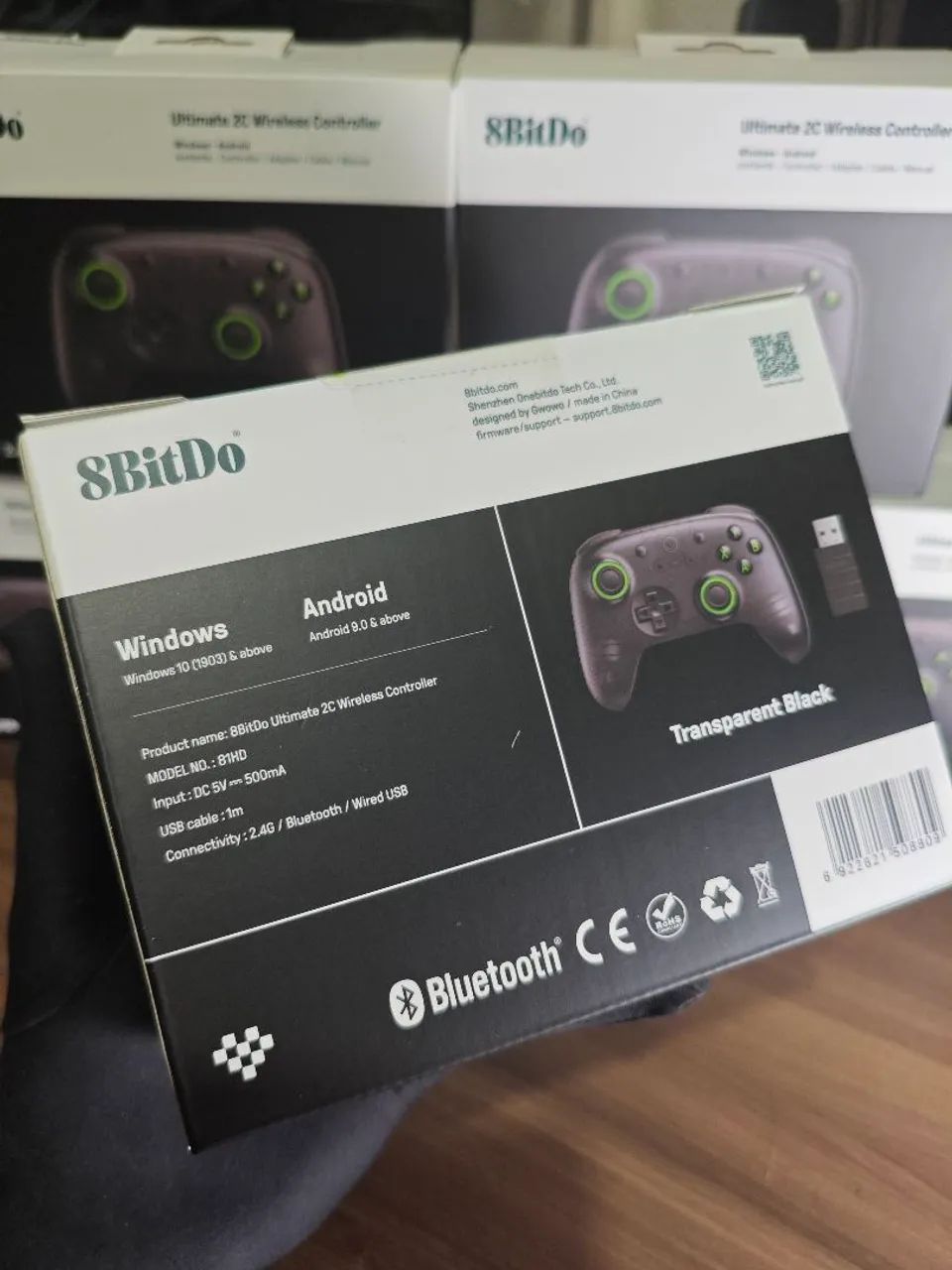 Controle 8bitdo Ultimate 2C Preto Hall Effect Windows e Android Original - Foto 3