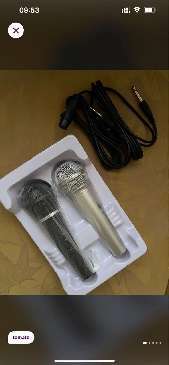 Kit 2 microfones TOMATE - Foto 4
