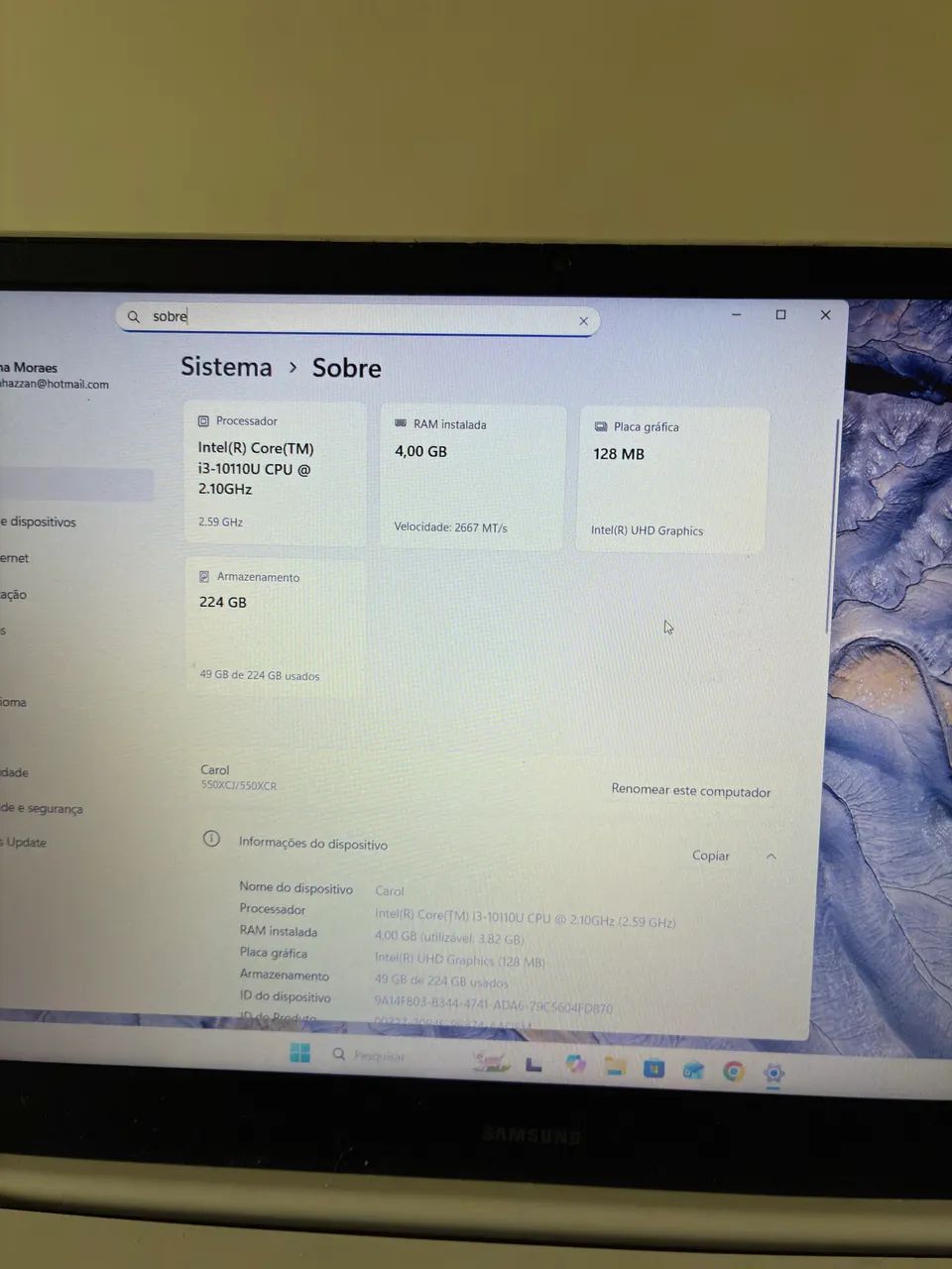 Notebook Samsung - Foto 5
