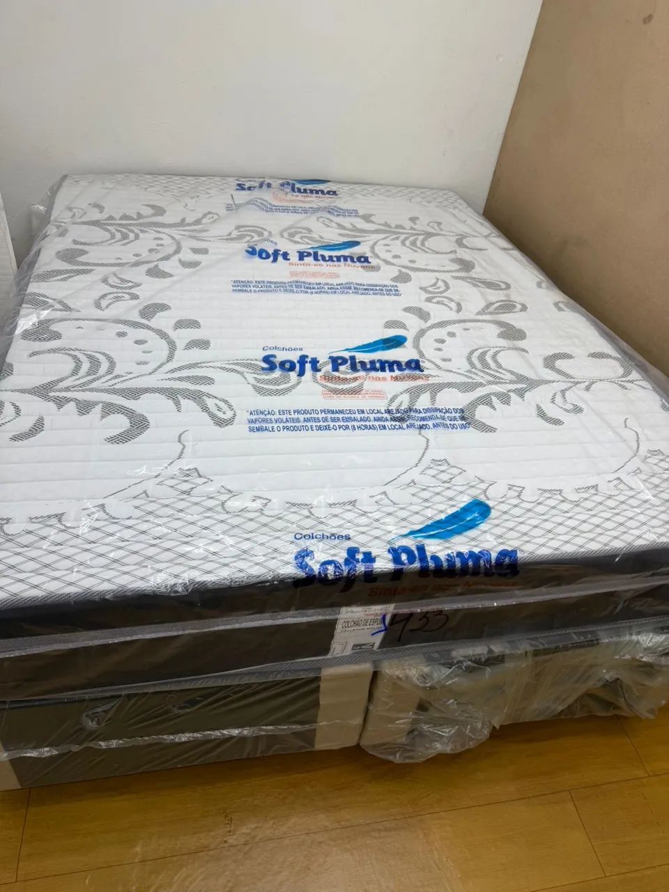 BASE + COLCHÃO QUEEN SOMENTE 1699,99 FRETE GRÁTIS  - Foto 2