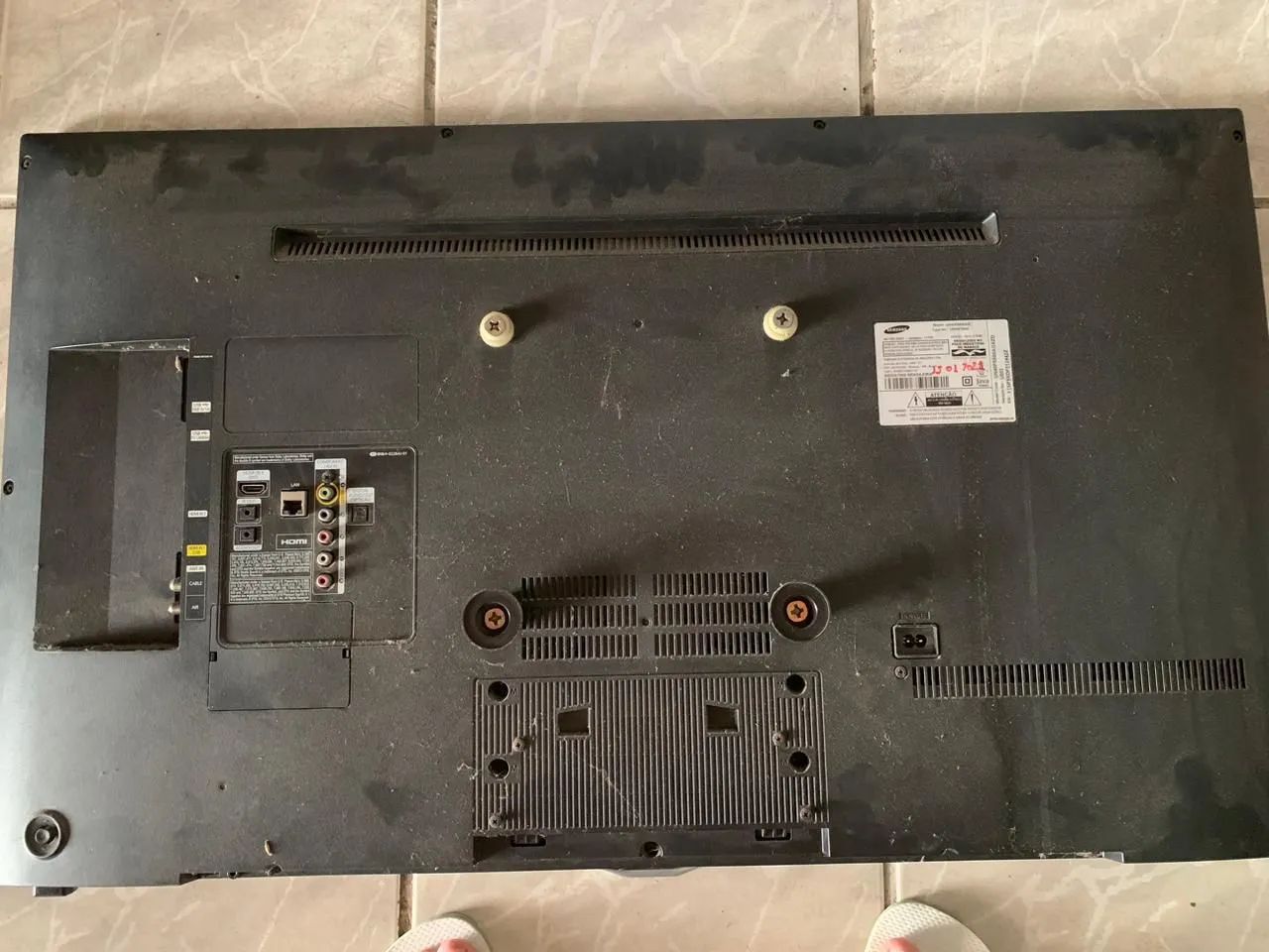 TV SMART SAMSUNG 32 ( DISPLAY QUEIMADO )  - Foto 2