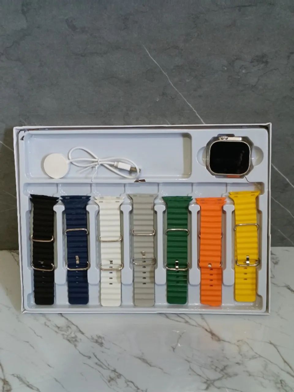 Relógios Smartwatch Com 1 Pulseira e 7 Pulseiras - Foto 5
