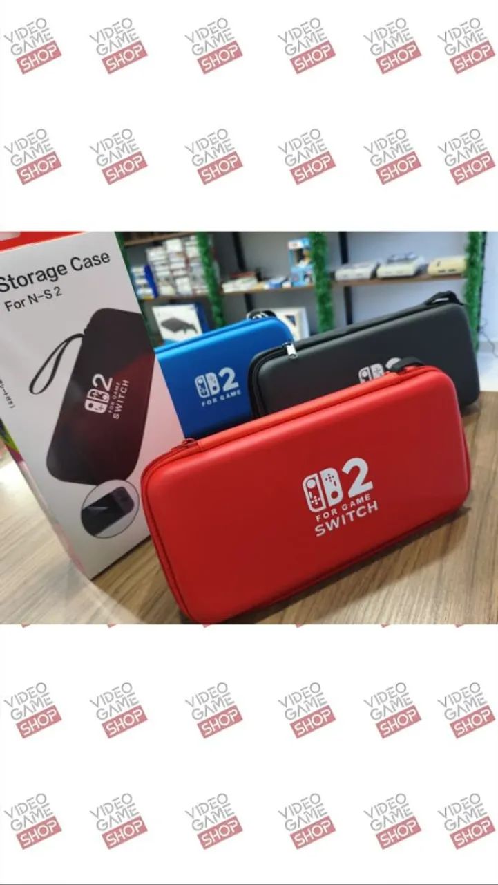 Cases para Nintendo Switch 1 e 2!