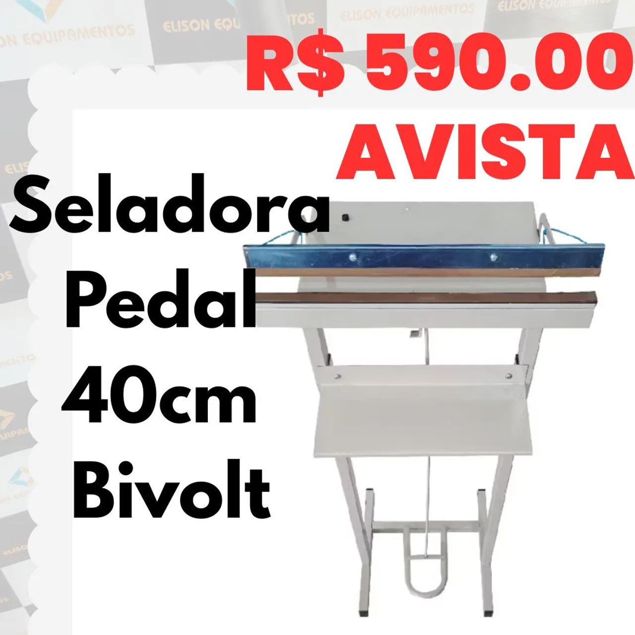Seladora pedal 40cm