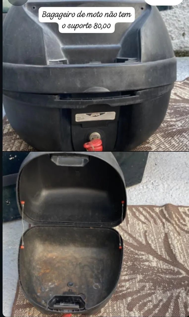 Vendo caixa para moto