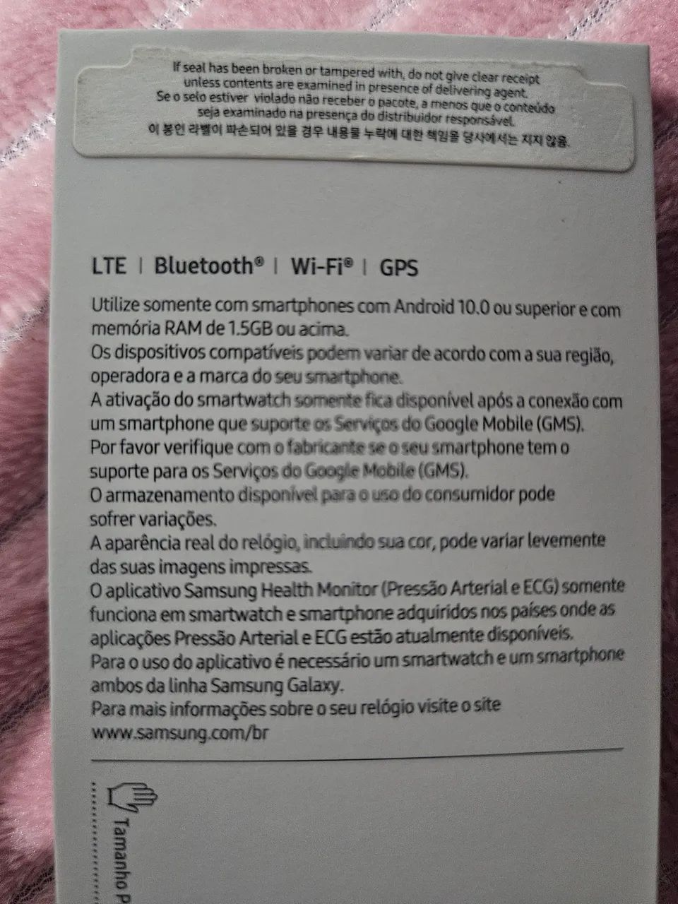Galaxy Watch 6 LTE 40mm ? Completo (Atende chamadas sem o celular) - Foto 4