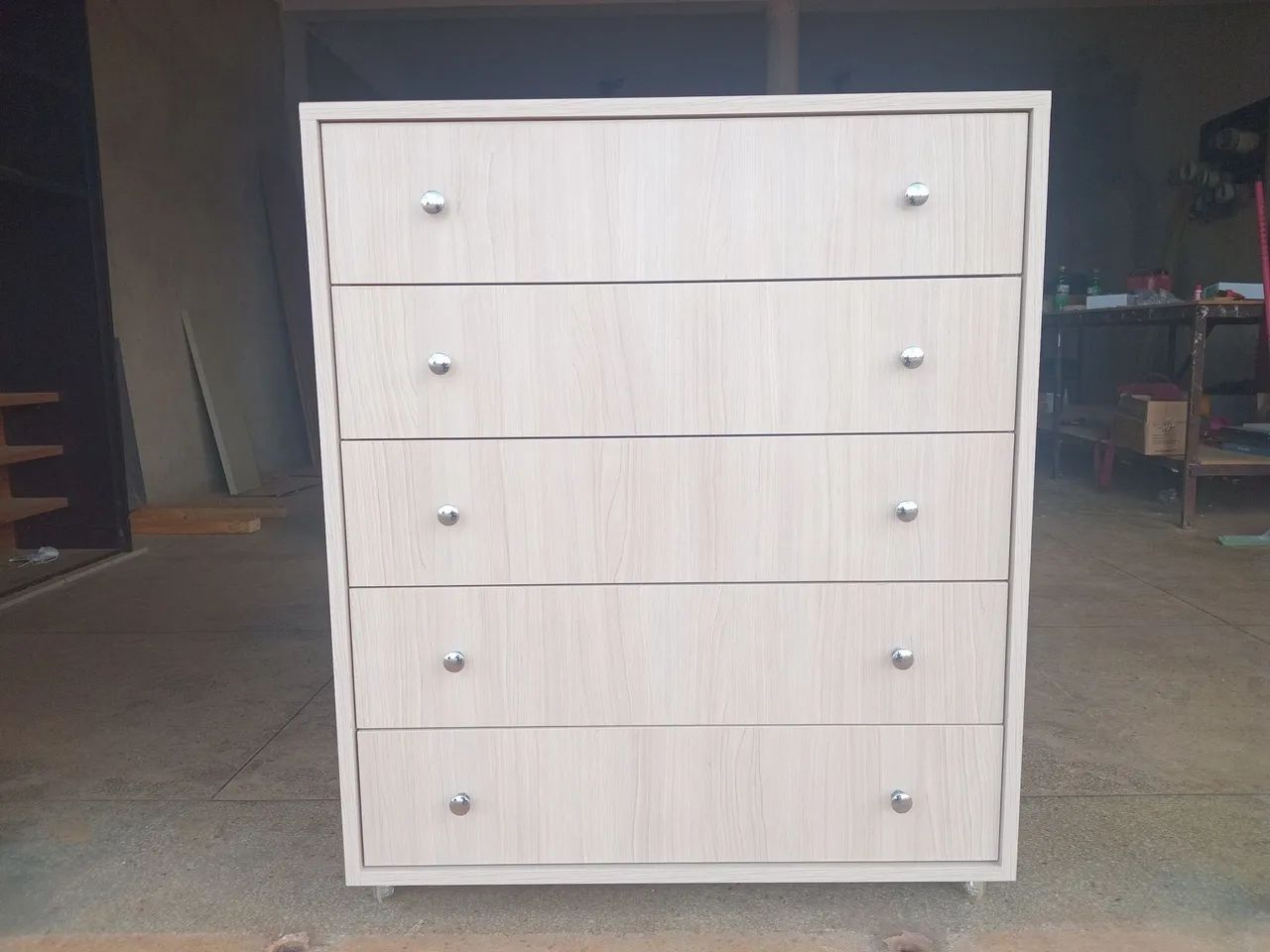 Comada 5 gavetas mdf - Foto 3
