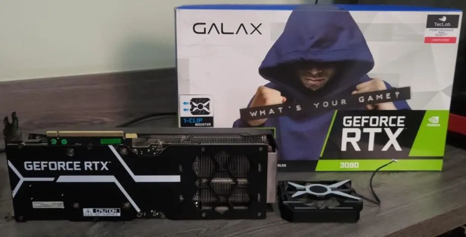 Rtx 3080 Galax SG One Click 10GB - Foto 2