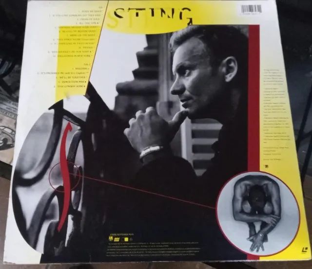 Laser Disc Sting - Fields Of Gold Best Of - Importado USA - Foto 2