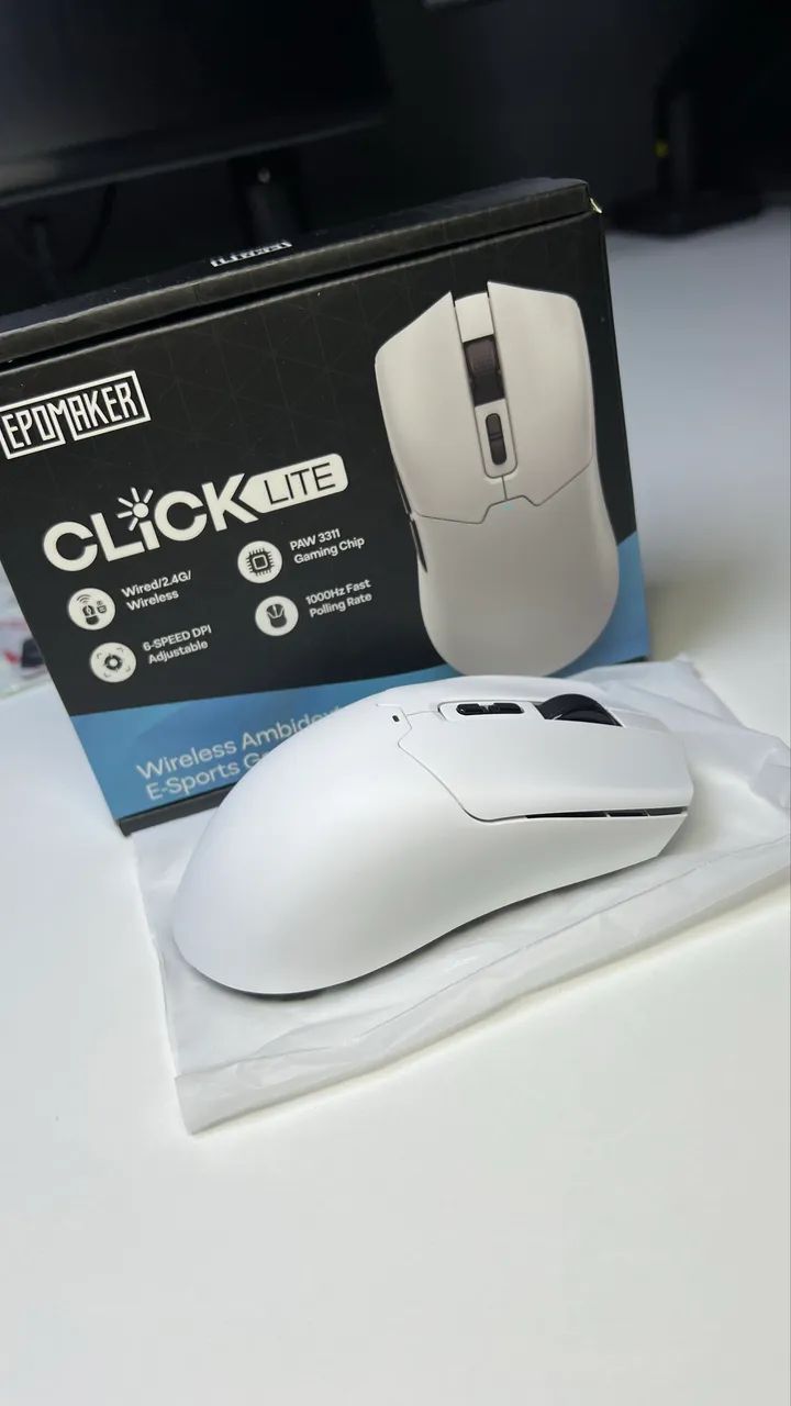 Mouse Gamer Epomaker ClickLite Wireless - Foto 2