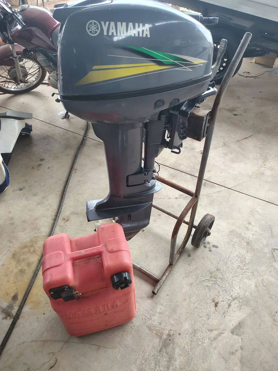 Motor de popa 15 hp yamaha
