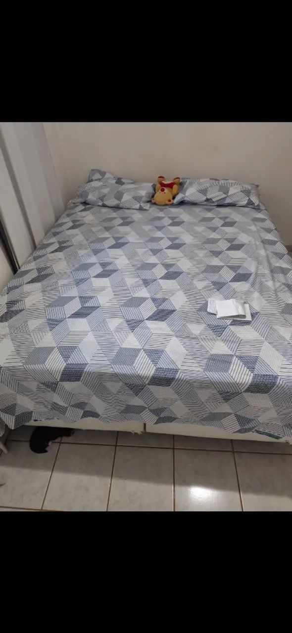 Vendo cama Queen  casal - Foto 2