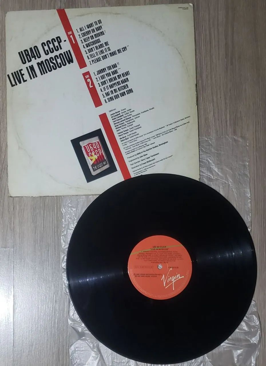 Disco de vinil UB40 reggae e pop - Foto 2