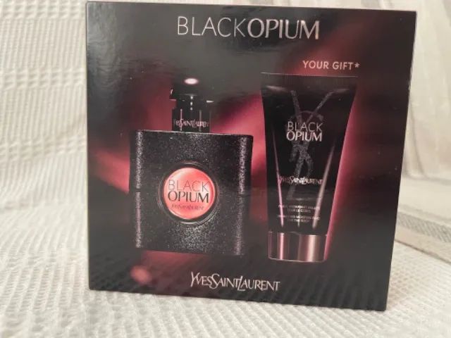 PERFUME E HIDRATANTE BLACK OPIUM YVES SAINT LAURENT TRAVEL
