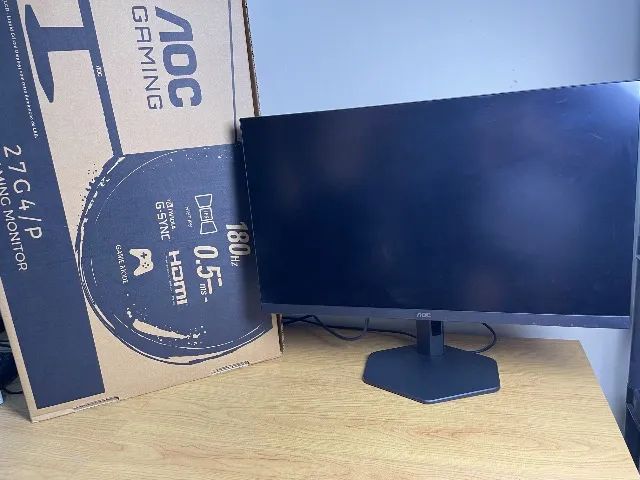 Monitor aoc 27 polegadas 180Hz e 0,5ms - Monitores - Candelária, Natal ...