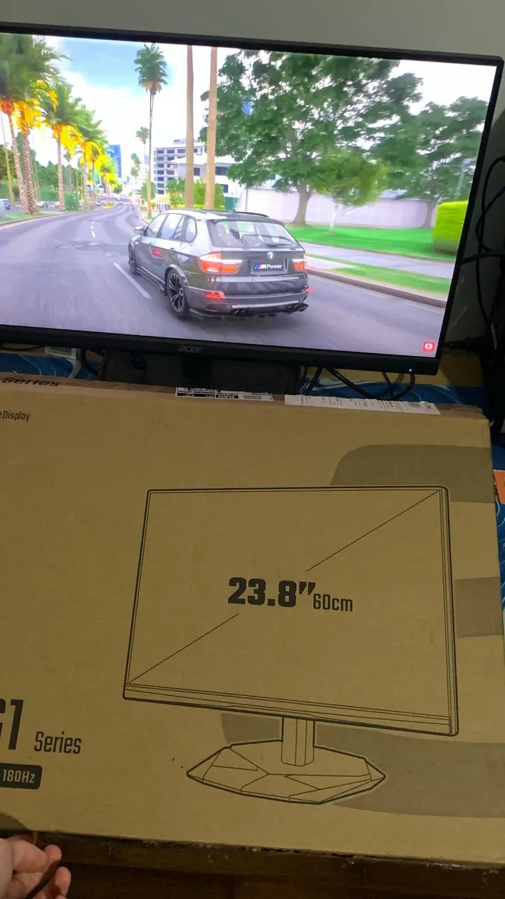 Monitor Gamer Acer 23.8 polegadas 180hz  - Foto 4