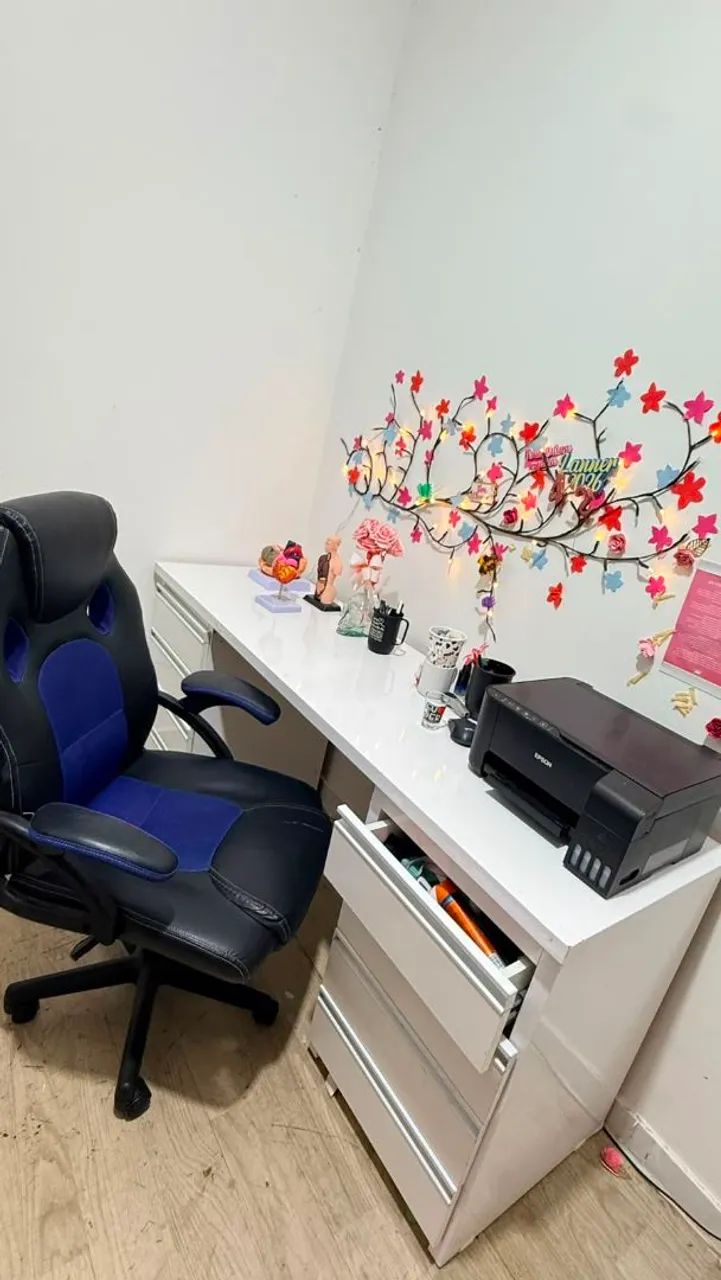 Mesa escritório com gavetas  - Foto 2