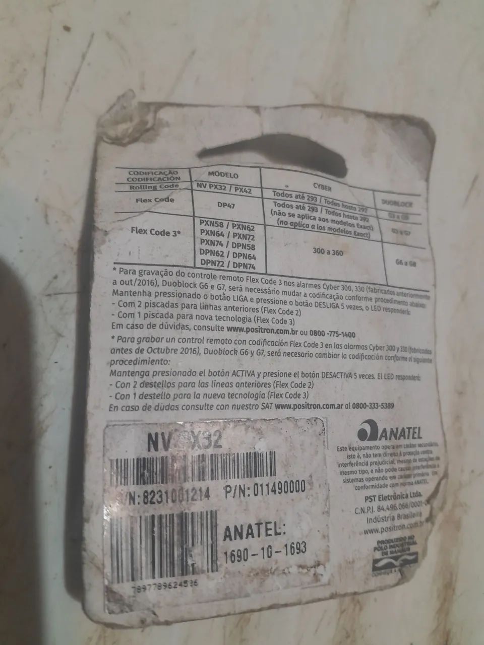 CONTROLE REMOTO POSITRON PX32  - Foto 4