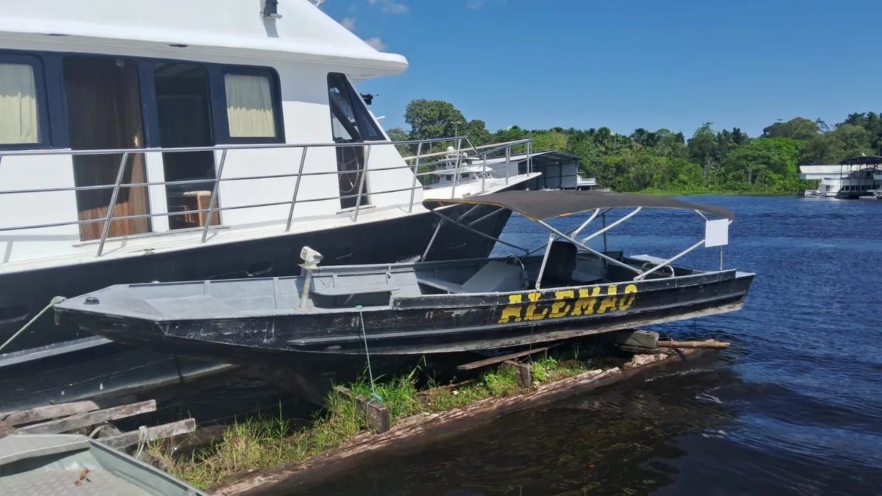 Canoa alumínio 3MM  - Foto 3