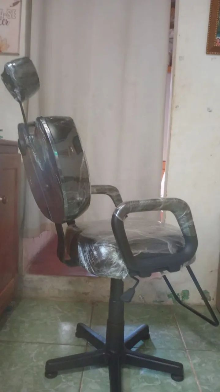 Cadeira para salão e barbearia promoção - Foto 4