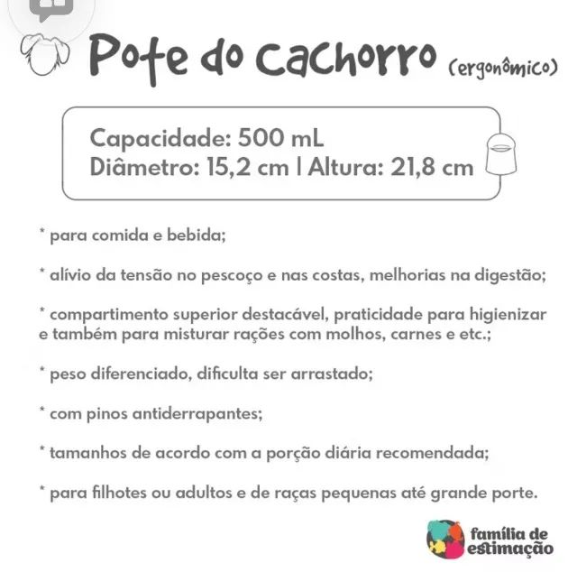 comedouro bebedouro cães e gatos - Foto 2