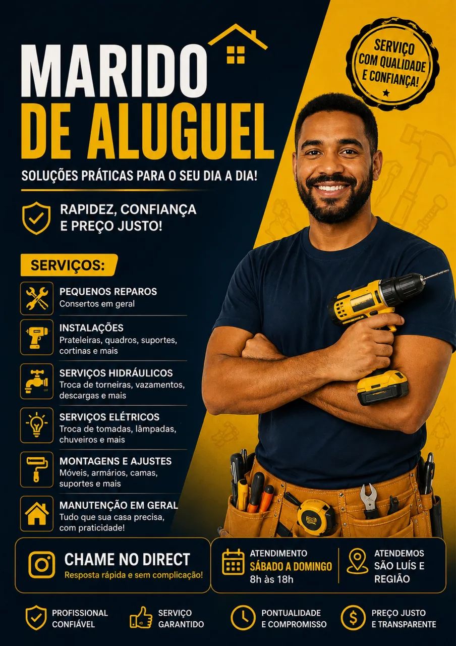 Trabalho doméstico - Reparos