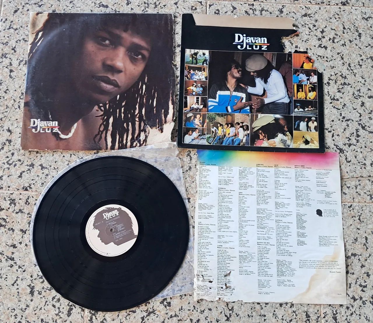 LP-VINIL DJAVAN, LUZ