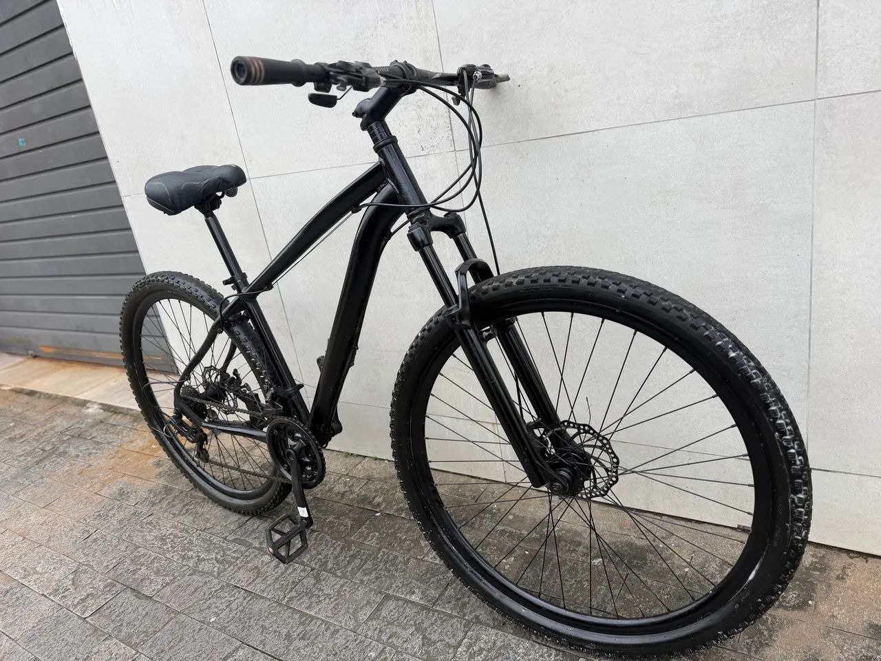Bicicleta aro 29 alumínio revisada com nota  - Foto 3