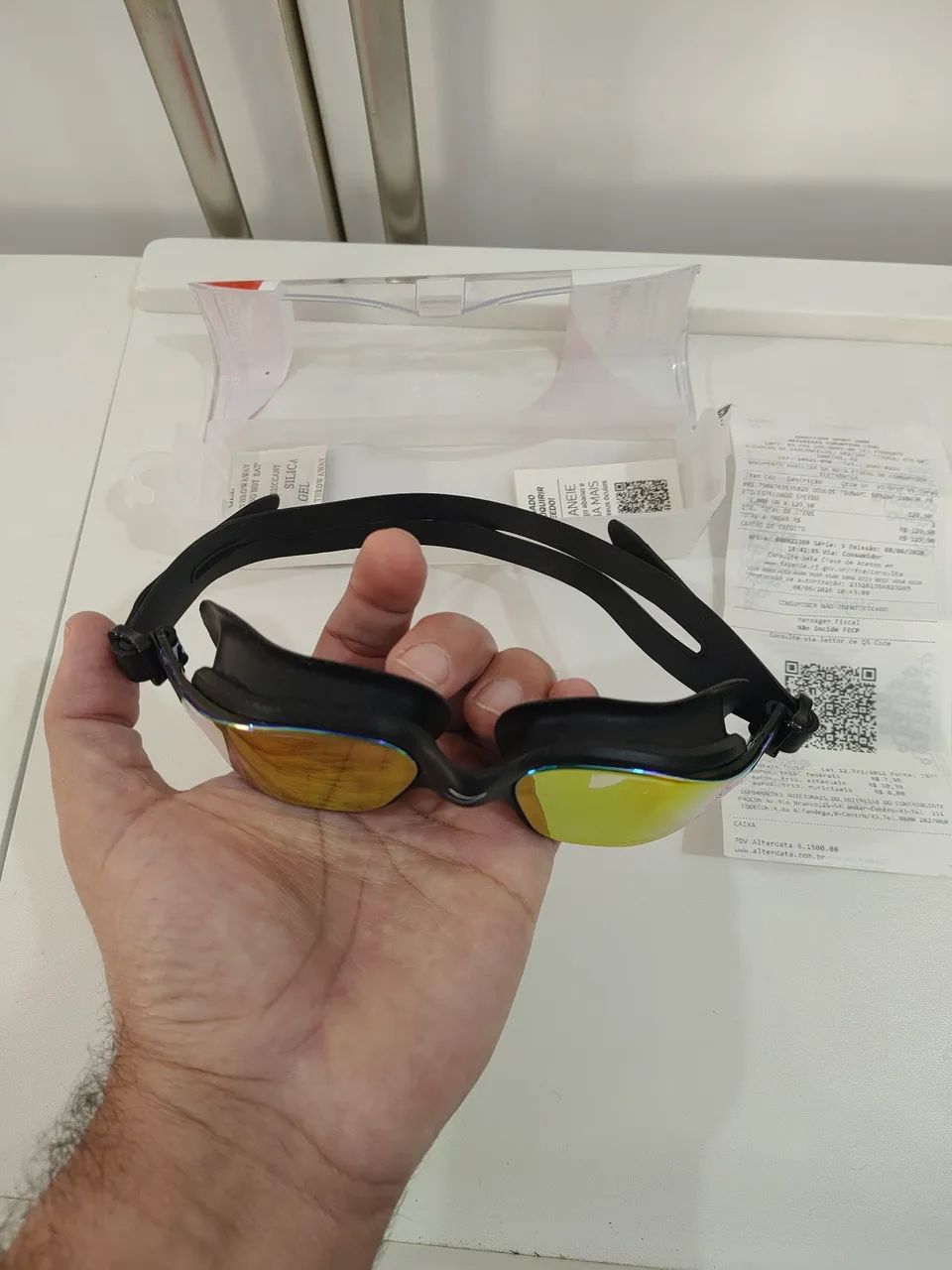 ÓCULOS DE NATAÇÃO SPEEDO TSUNAMI NOVO - Foto 3