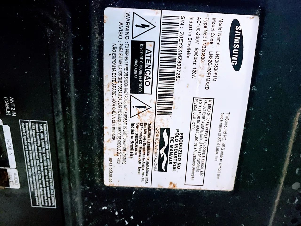 Tv Samsung LN32C530  - Foto 2