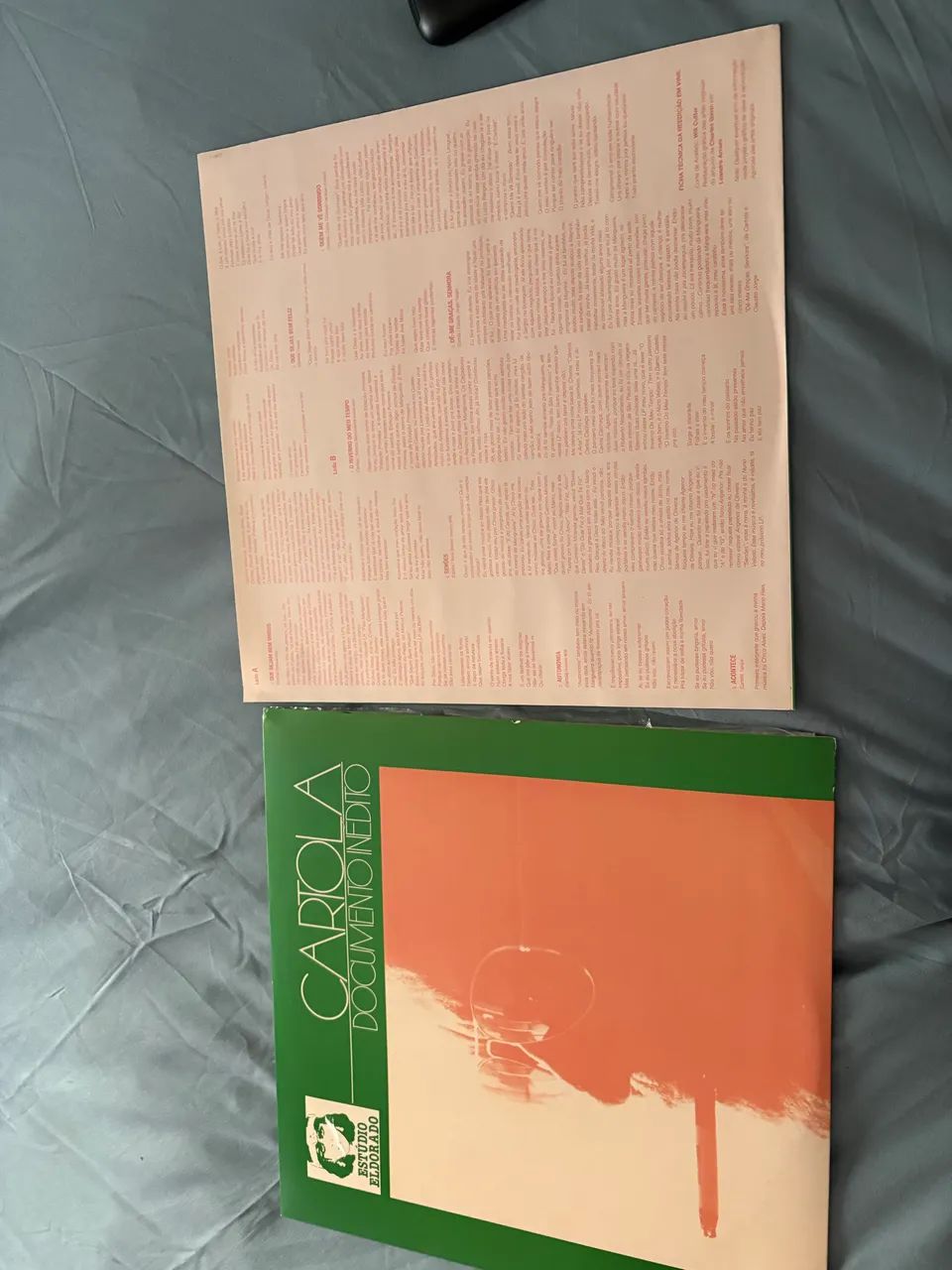LP Cartola Documento Inédito 1982 - Foto 4