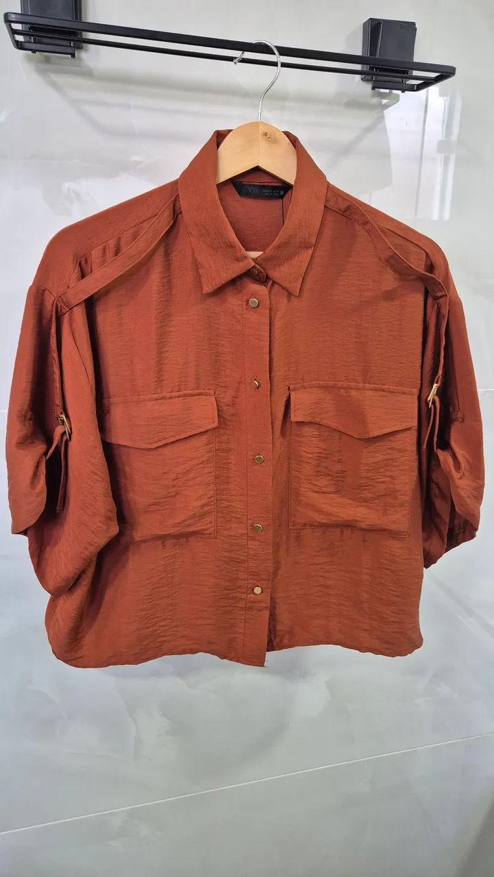 Camisa Feminina ZARA - Foto 2