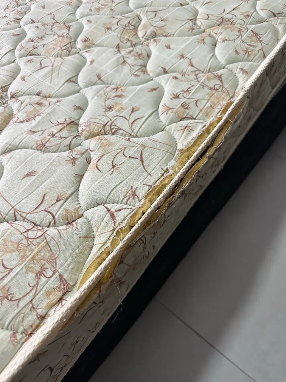 Cama de casal box + Colchão 