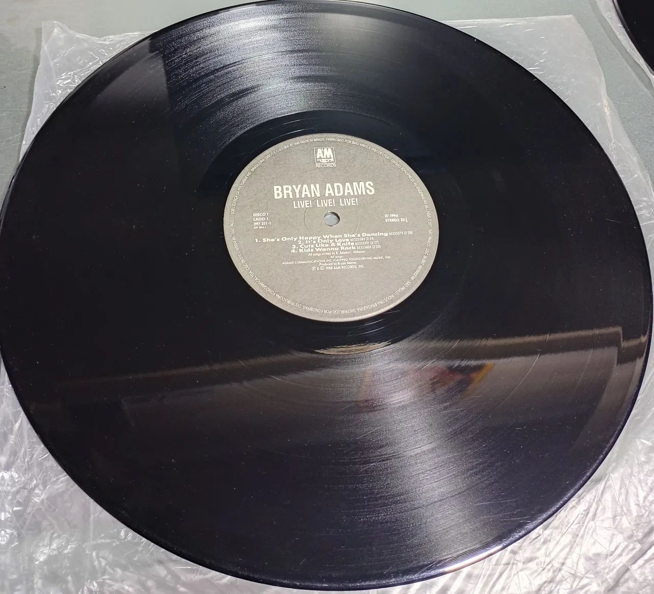 LP BRYAN ADAMS Live! Live! Live! 1988 Duplo - Foto 4