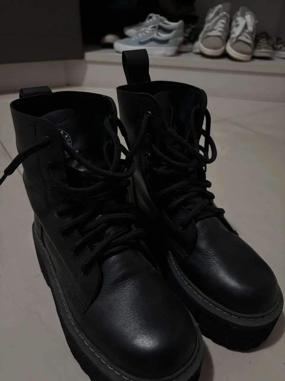 Coturno Vilela Boots preto - Ref. 260A - Praticamente novo! - Foto 3