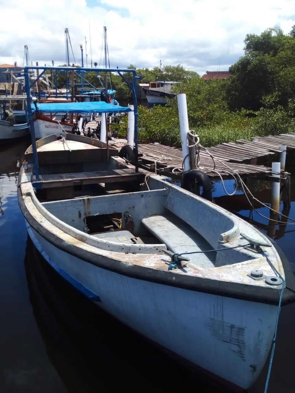 Barco de fibra 