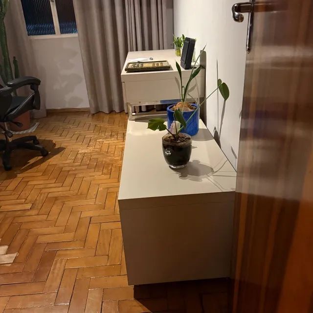 Bancada de marfim com seis gavetas - Foto 4