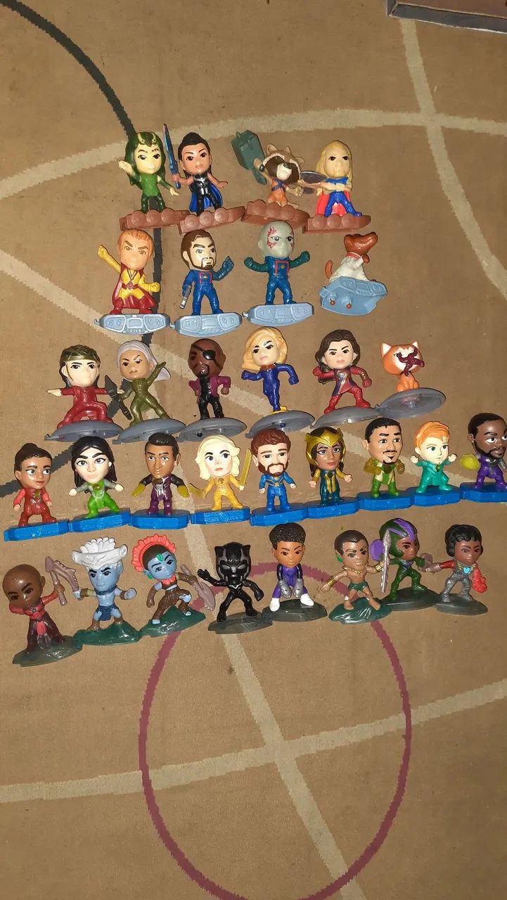 Coleção miniaturas McDonald's Marvel - Hobbies e coleções