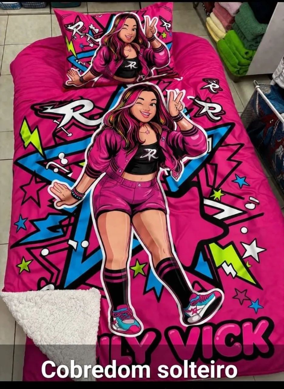 Vende-se coberdrom casal e solteiro com várias estampas  - Foto 4