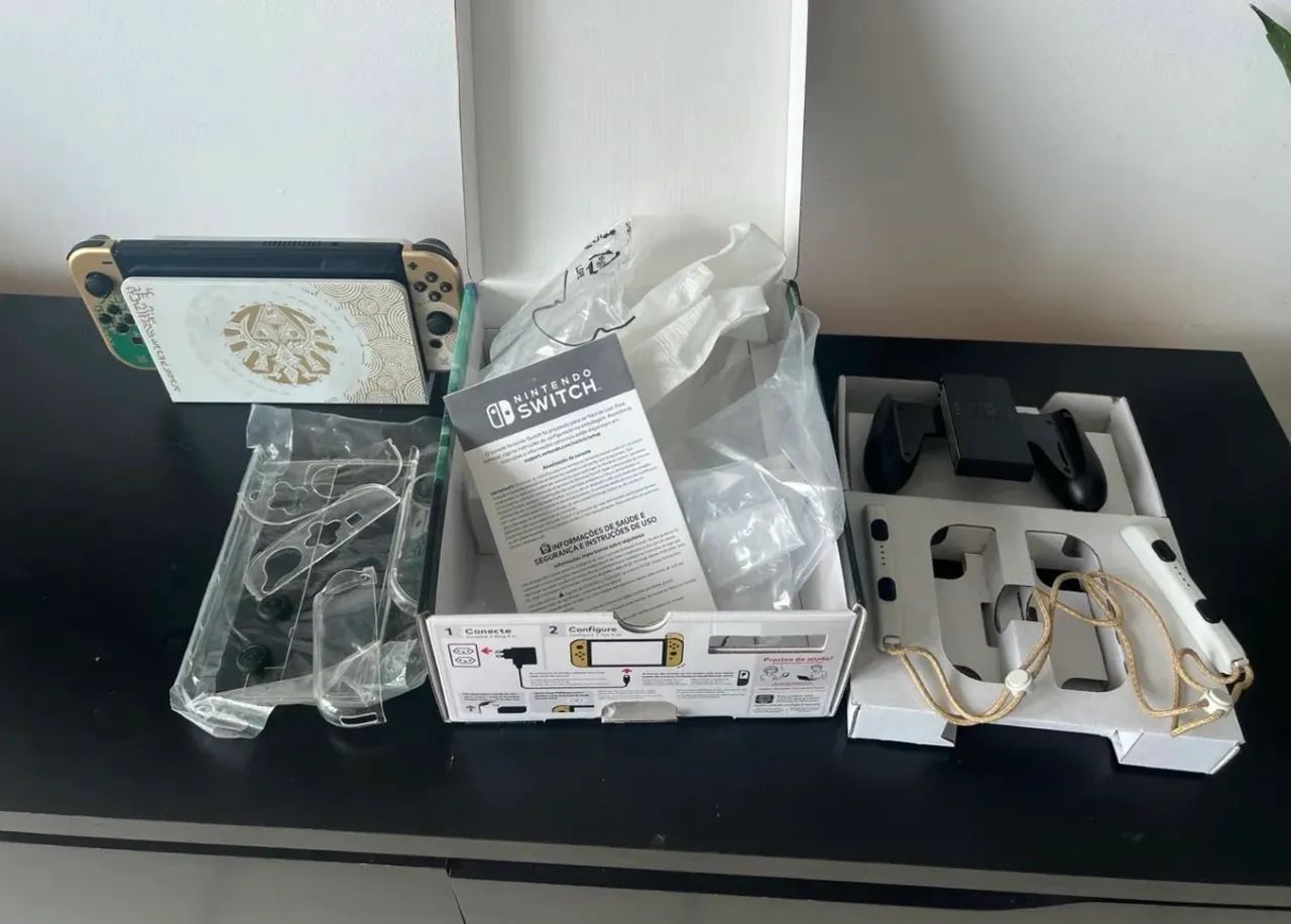 Switch OLED Zelda - Desbloqueado  - Foto 2