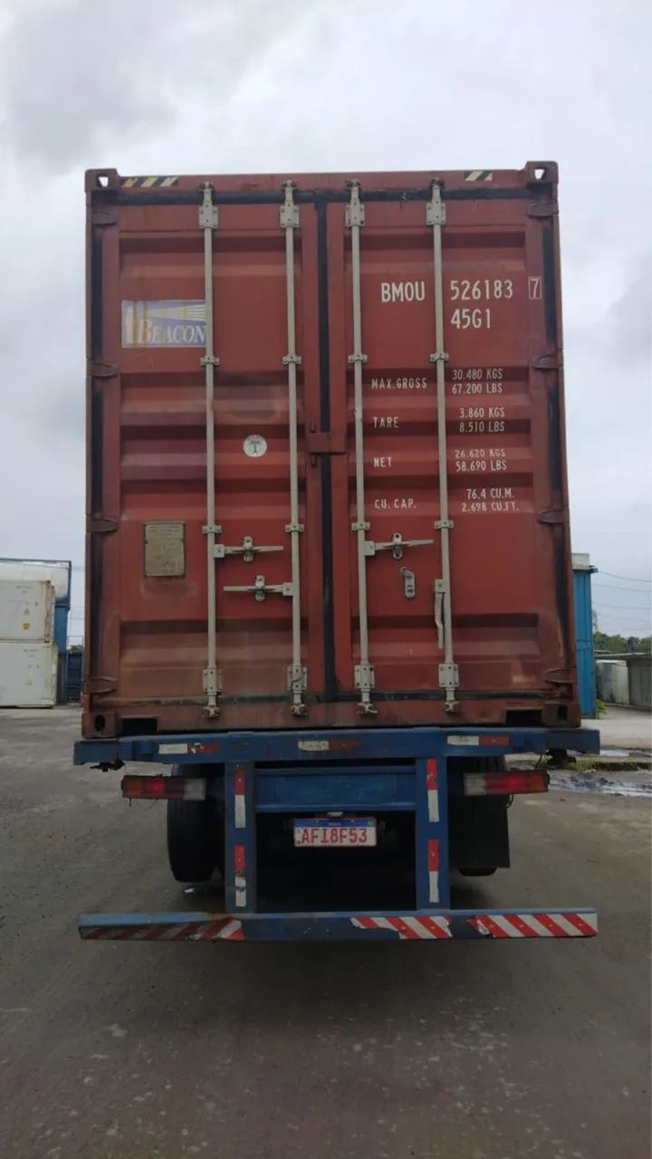 Container Marítimo Bruto - 20 e 40 Pés - Foto 5