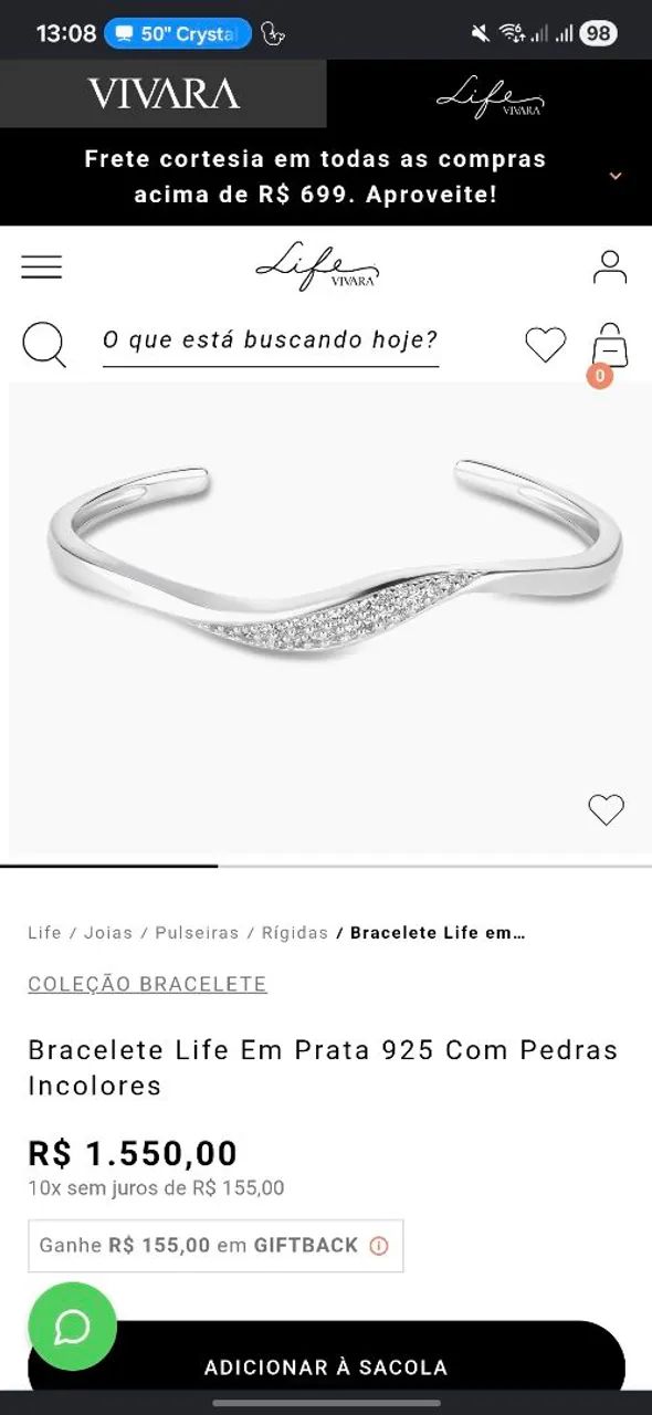 Bracelete vivara life  - Foto 4