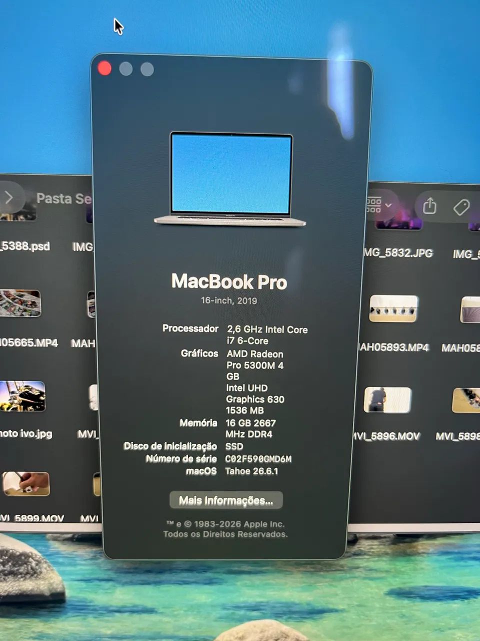 MacBook Pro 2019 16 polegadas  - Foto 4
