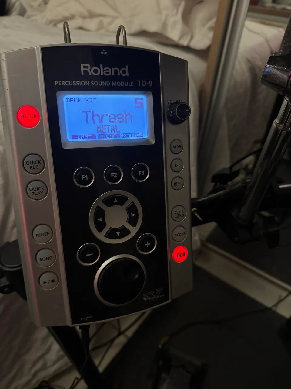 Bateria Eletrônica Roland TD9 - Foto 4