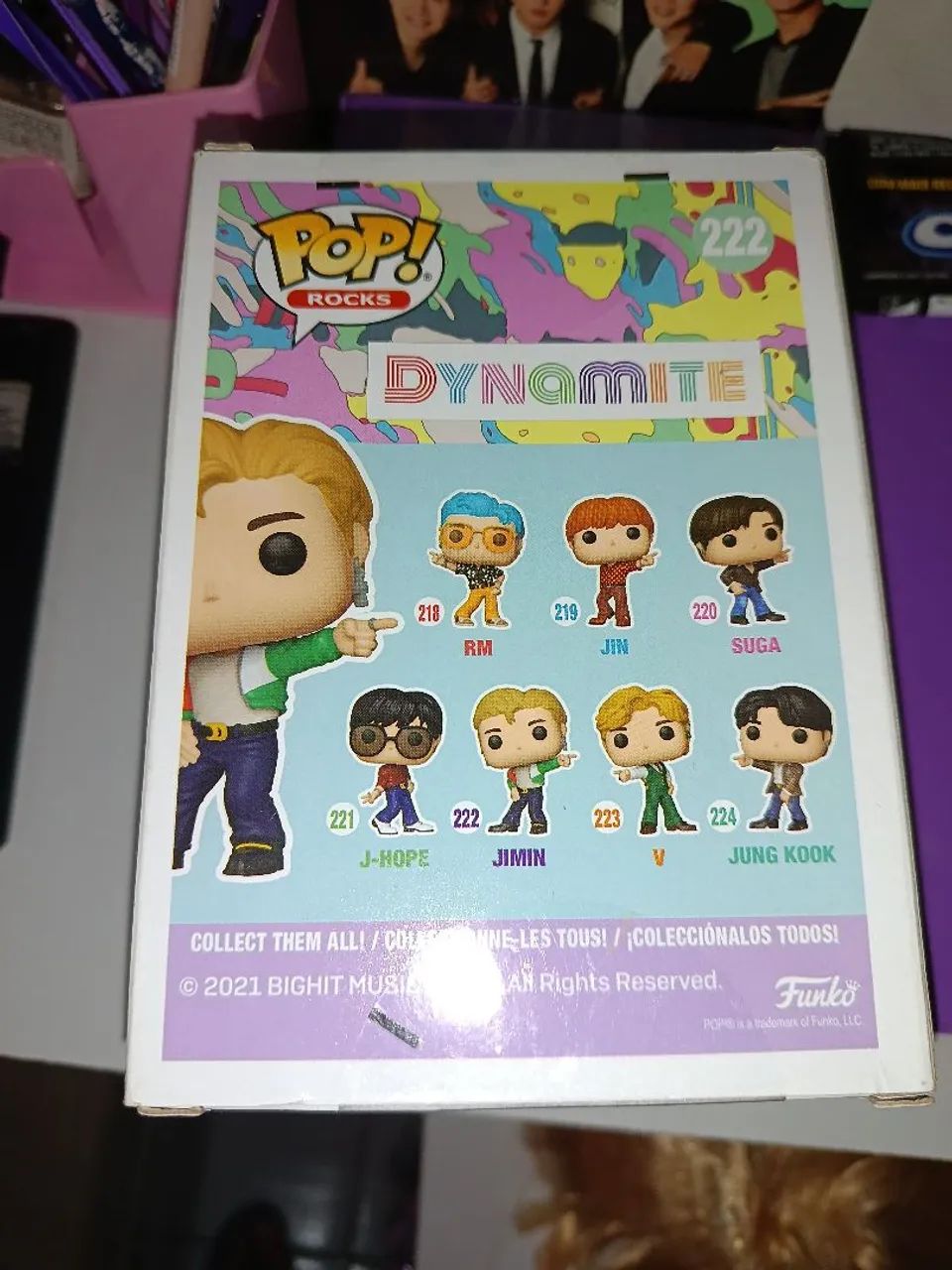 Boneco Jimin Dynamite funko - Foto 2