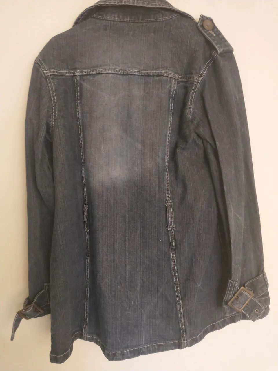 Casaco jeans feminina  - Foto 3