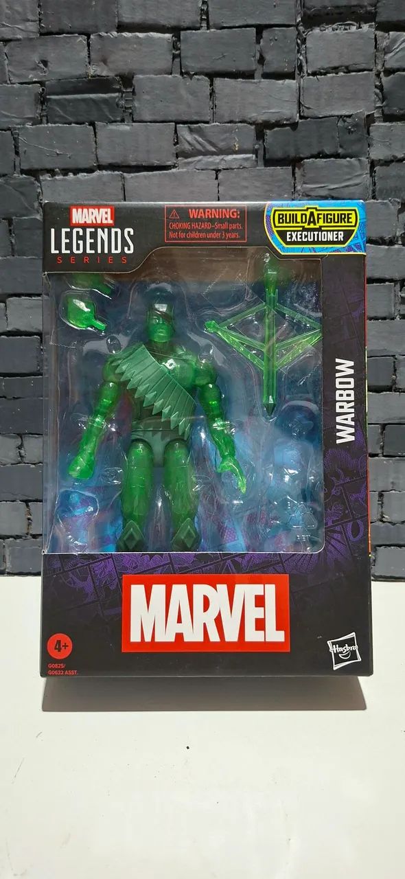 Marvel Legends Lote Crystar e Warbow Completo Com acessórios wave Void e Executor - Foto 2