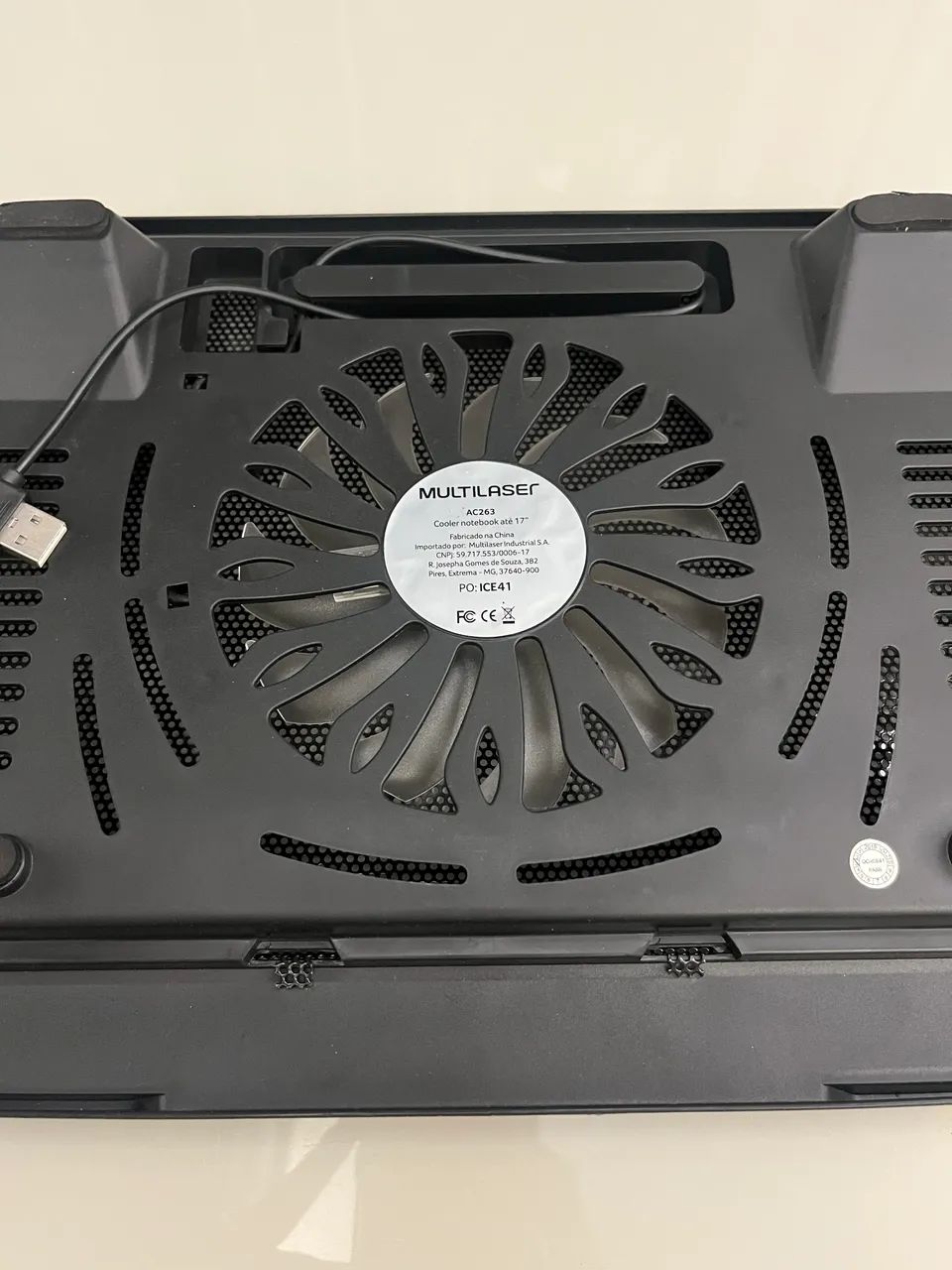 Cooler para Notebook Slim com LED Multilaser - AC263 - Foto 2