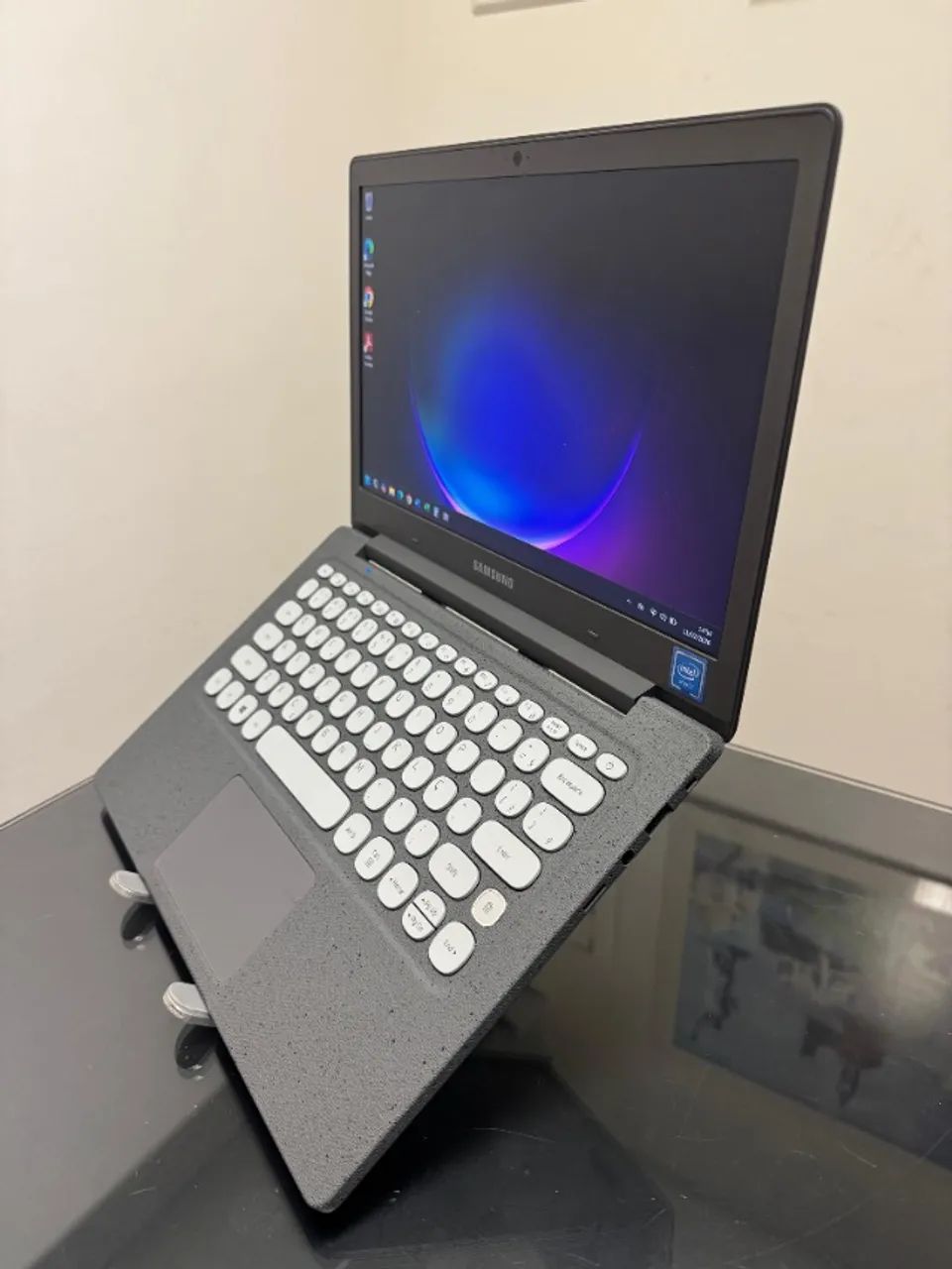 Notebook Samsung Flash - Intel Celeron N4000 - 4GB Ram - SSD 180GB Nvme - Biometria - Foto 3