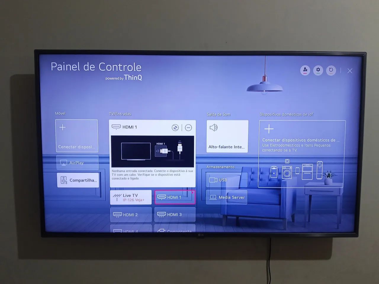 Smart LG 50 polegadas 